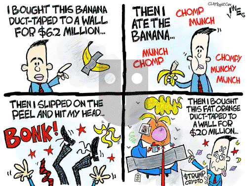 Clay Jones on Monday May 26, 2025 Comic Strip