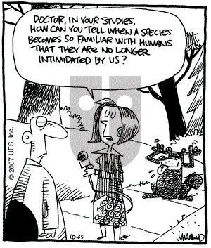 Reality Check on Thursday October 25, 2007 Comic Strip