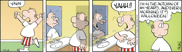 Drabble on Monday January 29, 2018 Comic Strip