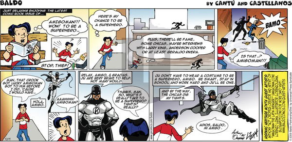 Baldo on Sunday October 11, 2009 Comic Strip
