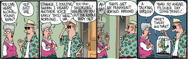Monty on Friday January 14, 2011 Comic Strip