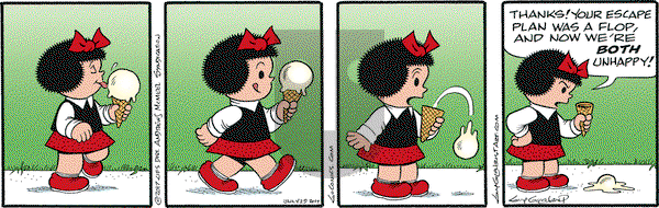 Nancy on Saturday July 29, 2017 Comic Strip
