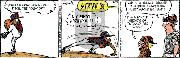Cleats on Wednesday June 9, 2004 Comic Strip