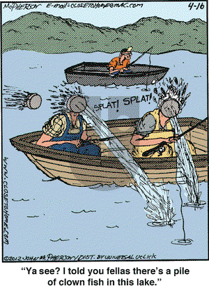 Close to Home on Monday April 16, 2012 Comic Strip