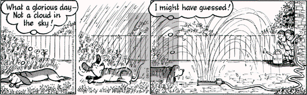 Fred Basset on Monday September 5, 2005 Comic Strip