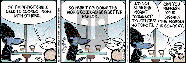 DeFlocked on Saturday May 3, 2025 Comic Strip