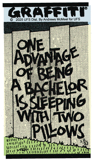 Graffiti on Tuesday December 23, 2025 Comic Strip