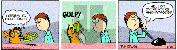 Garfield on Thursday June 21, 1979 Comic Strip