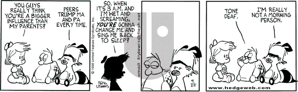 Over the Hedge on Friday September 25, 1998 Comic Strip