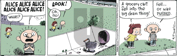 Cul de Sac on Tuesday May 9, 2017 Comic Strip