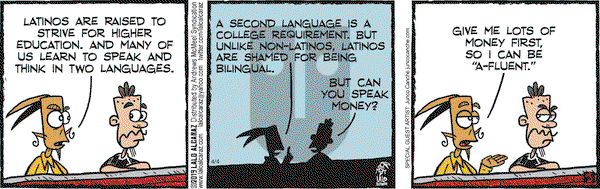 La Cucaracha on Thursday April 4, 2019 Comic Strip