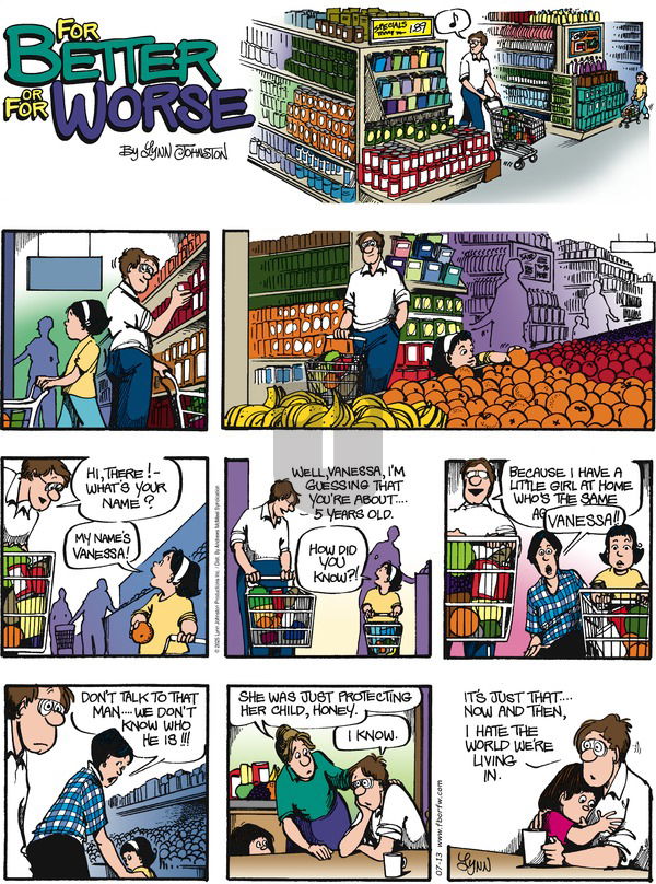 For Better or For Worse on Sunday July 13, 2025 Comic Strip