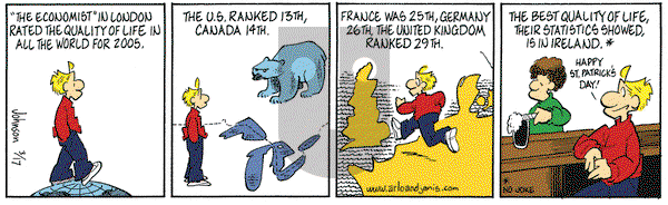 Arlo and Janis on Thursday March 17, 2005 Comic Strip