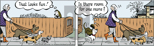 Fred Basset - Friday March 6, 2020 Comic Strip