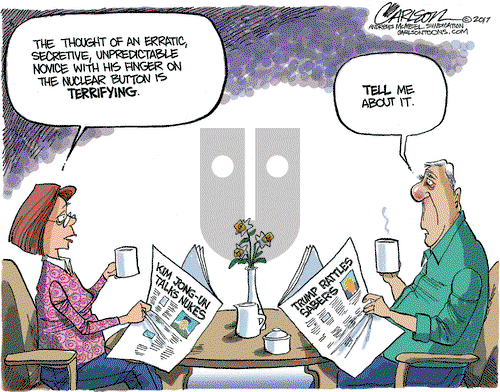 Stuart Carlson on Wednesday August 2, 2017 Comic Strip
