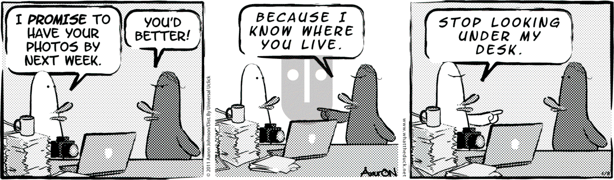 W.T. Duck - Tuesday October 3, 2023 Comic Strip