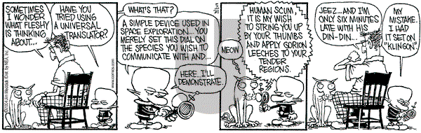 Monty - Monday May 31, 2004 Comic Strip