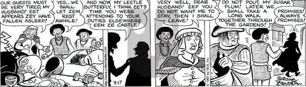 Alley Oop on Wednesday September 17, 1997 Comic Strip