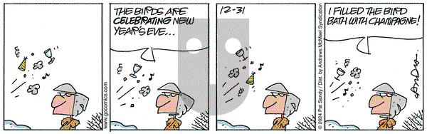 Next Door Neighbors on Tuesday December 31, 2024 Comic Strip