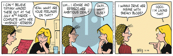 Luann on Saturday August 5, 2006 Comic Strip