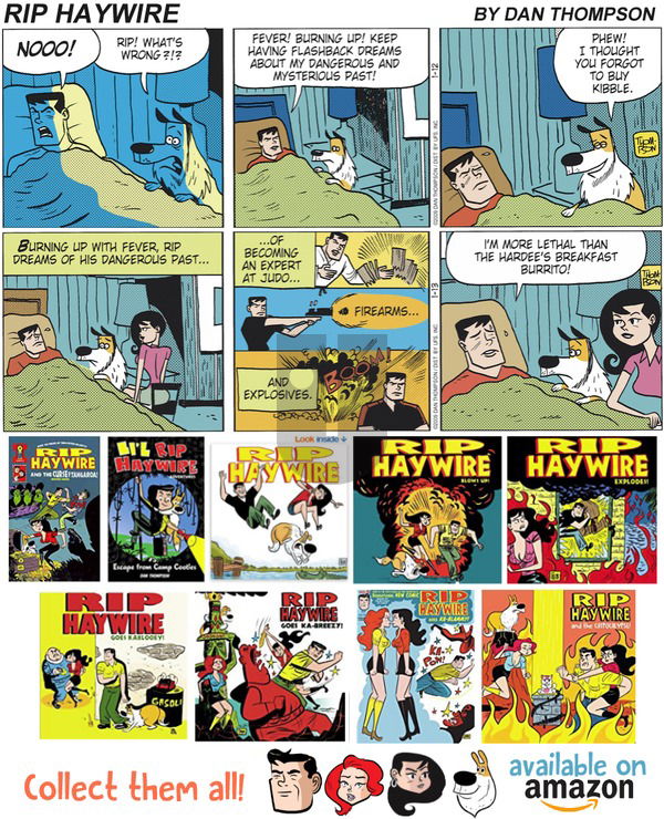 Rip Haywire on Sunday April 15, 2018 Comic Strip