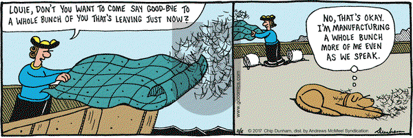 Overboard on Monday November 6, 2017 Comic Strip