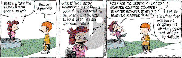 Cul de Sac on Tuesday April 26, 2016 Comic Strip