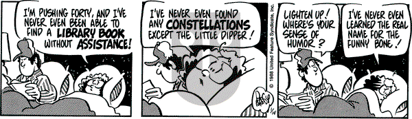 Rose is Rose on Thursday January 14, 1988 Comic Strip