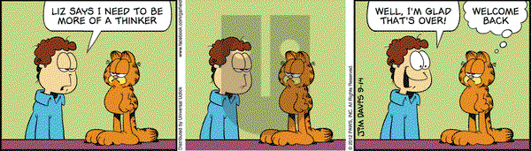 Garfield on Friday September 14, 2012 Comic Strip