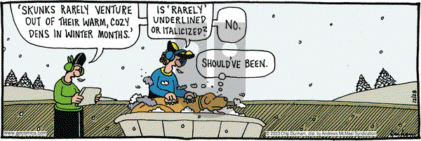 Overboard - Thursday December 28, 2023 Comic Strip