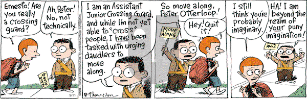 Cul de Sac on Monday September 11, 2017 Comic Strip