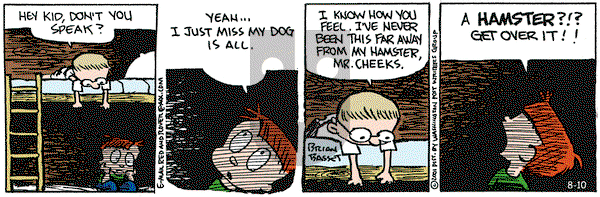 Red and Rover on Friday August 10, 2001 Comic Strip