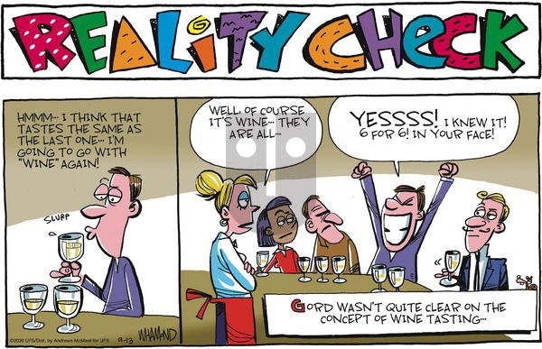 Reality Check on Sunday September 13, 2020 Comic Strip