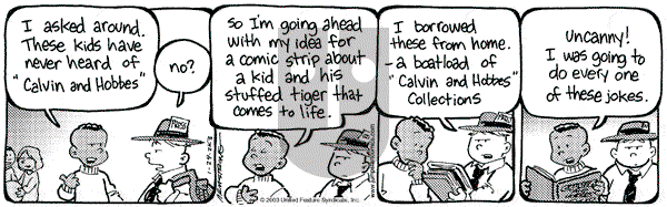 JumpStart on Wednesday January 29, 2003 Comic Strip