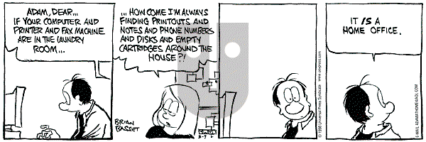 Adam@Home on Monday March 9, 1998 Comic Strip