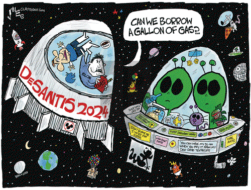 Clay Jones - Saturday May 27, 2023 Comic Strip