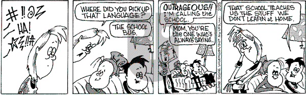 Family Tree on Monday February 25, 2008 Comic Strip