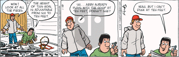 Cleats - Tuesday January 10, 2006 Comic Strip