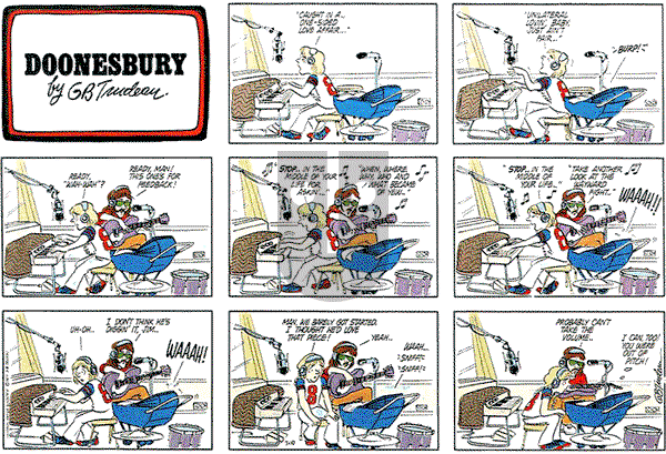 Doonesbury on Sunday July 10, 1977 Comic Strip