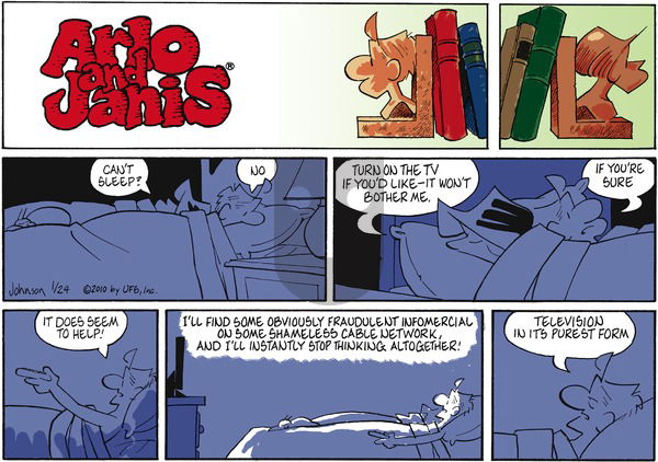 Arlo and Janis on Sunday January 24, 2010 Comic Strip