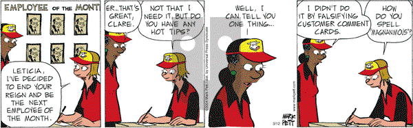 Lucky Cow on Friday March 14, 2025 Comic Strip