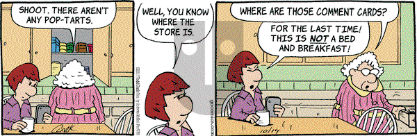 Lola on Saturday October 14, 2017 Comic Strip