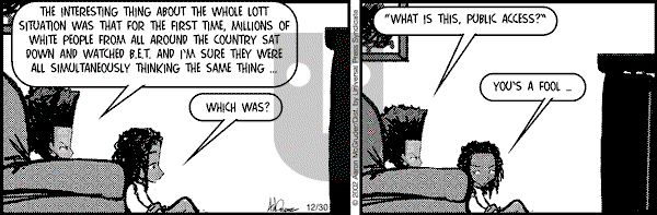 The Boondocks on Monday August 2, 2010 Comic Strip