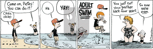 Cul de Sac on Tuesday August 28, 2018 Comic Strip