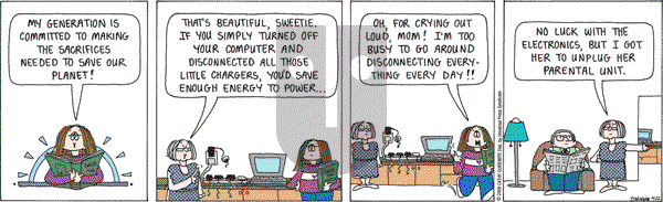 Cathy Classics - Wednesday April 22, 2009 Comic Strip