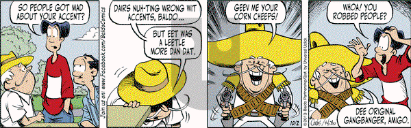Baldo on Wednesday October 2, 2013 Comic Strip