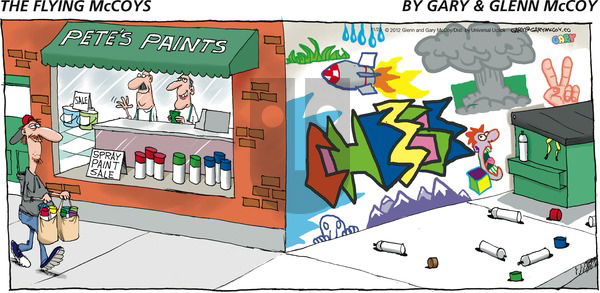The Flying McCoys on Sunday November 25, 2012 Comic Strip