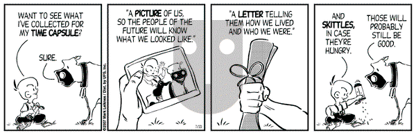 Cow and Boy Classics on Friday July 20, 2007 Comic Strip