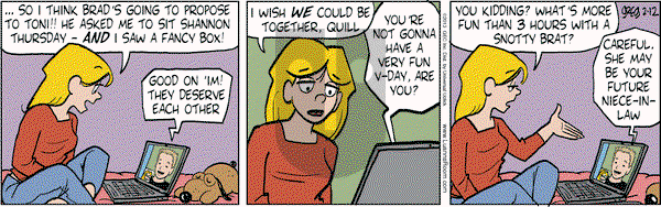 Luann on Tuesday February 12, 2013 Comic Strip