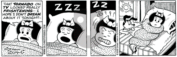 Nancy on Saturday July 15, 2000 Comic Strip